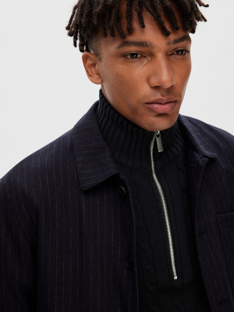 Selected homme Herren Pullover Black