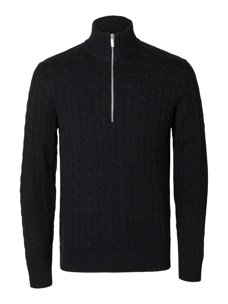 Selected homme Herren Pullover Black