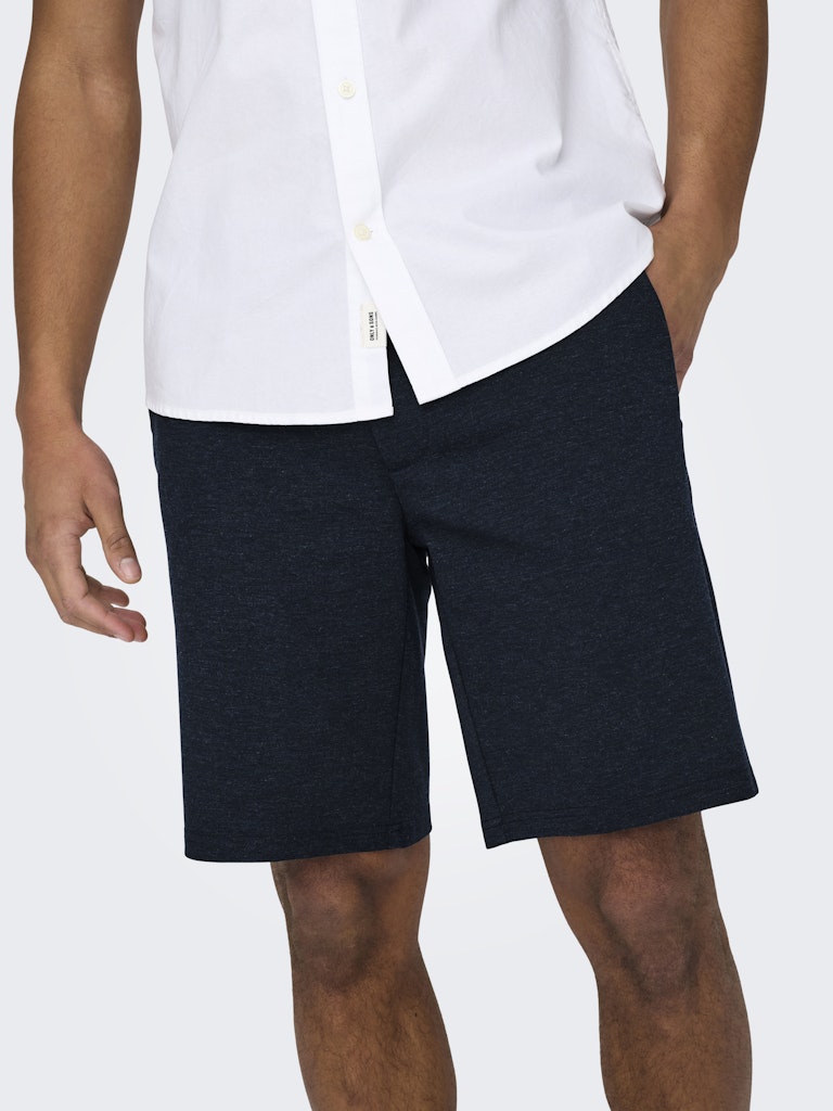 Only & Sons Herren Shorts Dress Blues