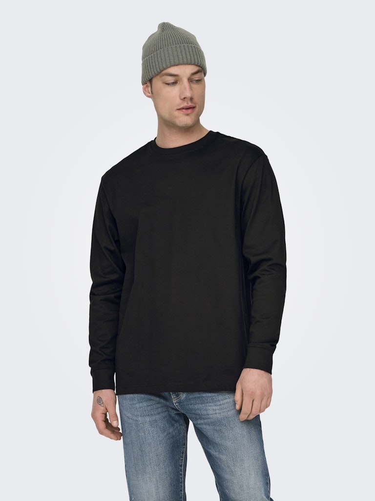 Only & Sons Herren T-Shirts kurz Black