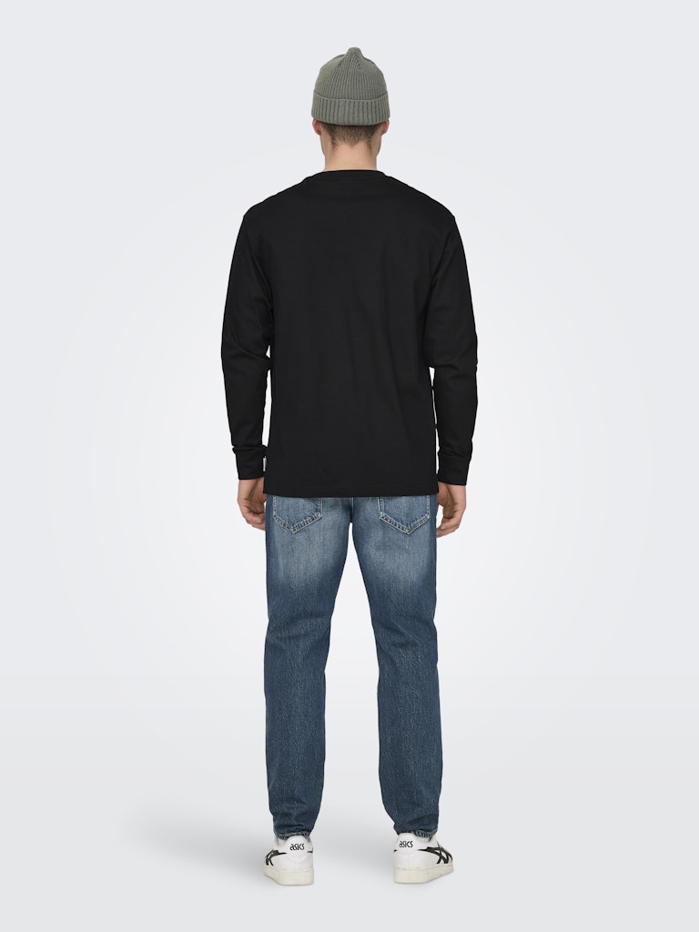 Only & Sons Herren T-Shirts kurz Black