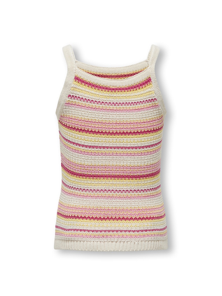 Only Mädchen Pullover & Strickjacken Ecru/Lemn Verbe