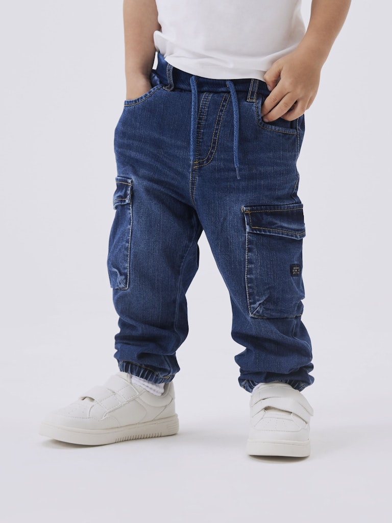 Name it Mädchen Hosen, Jeans & Leggings Dark Blue Denim