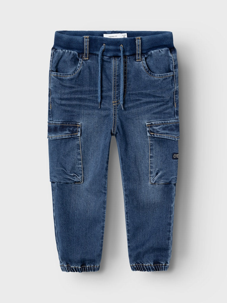 Name it Mädchen Hosen, Jeans & Leggings Dark Blue Denim