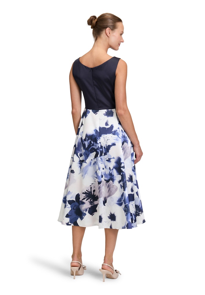 Vera Mont Damen Kleider Patch Dark Blue