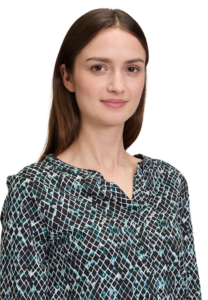 Betty & Co Damen T-Shirts Mint/Black