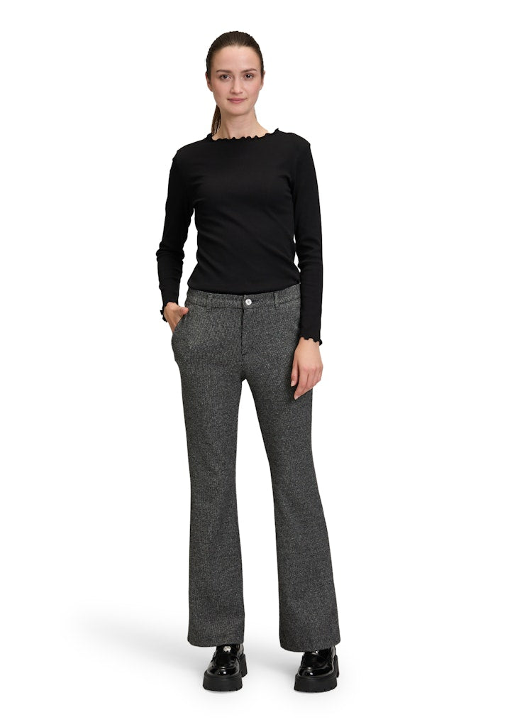 Cartoon Damen Hosen Black/Grey