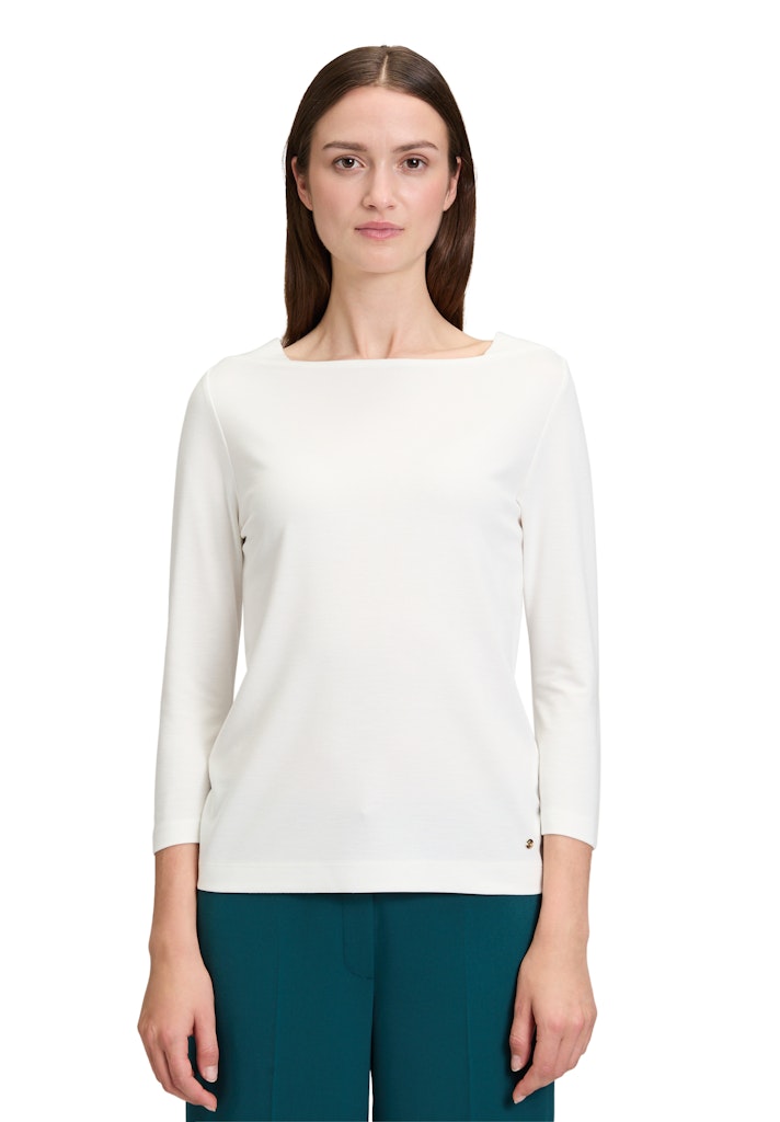 Betty & Co Damen T-Shirts Offwhite