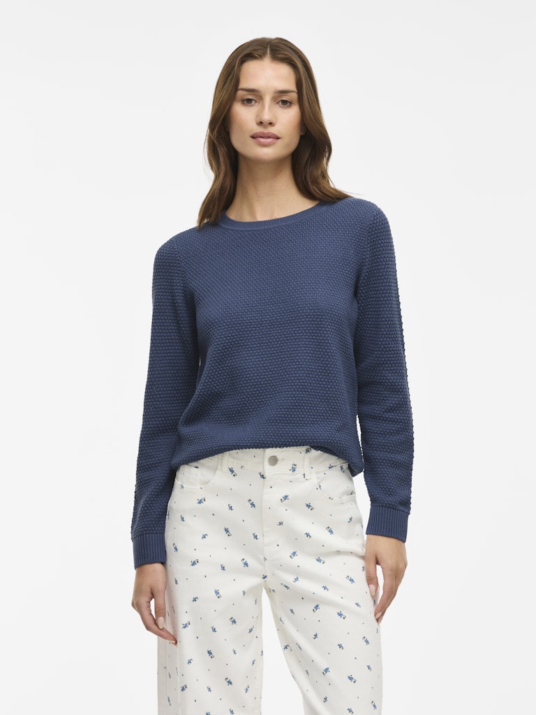 Vila Damen Pullover Vintage Indigo
