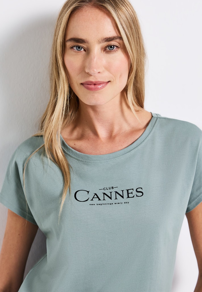 Street One Damen T-Shirts Arona Blu