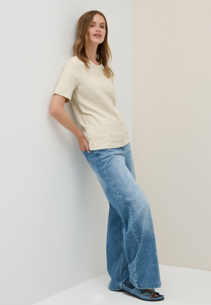 Cecil Damen T-Shirts Light Bei