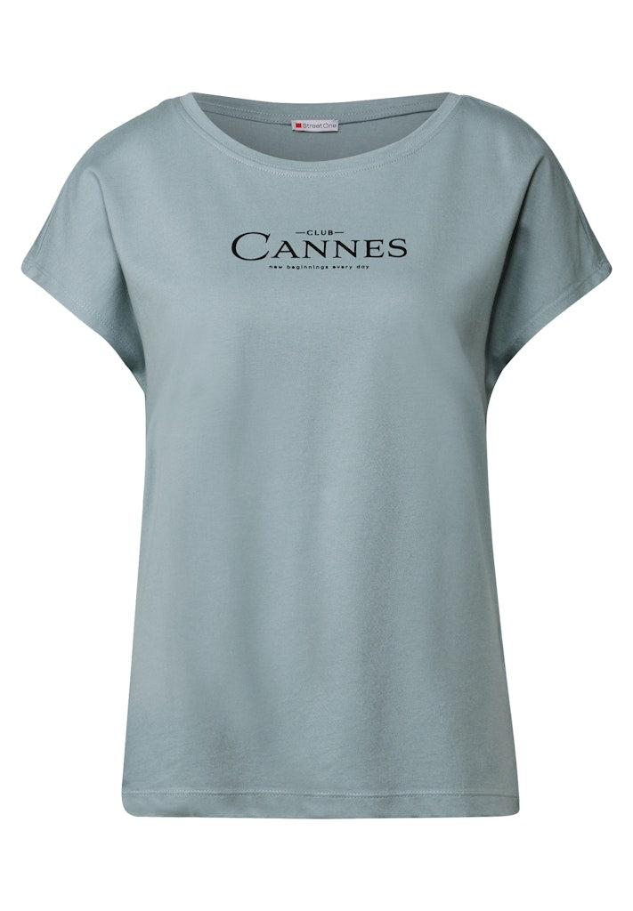 Street One Damen T-Shirts Arona Blu