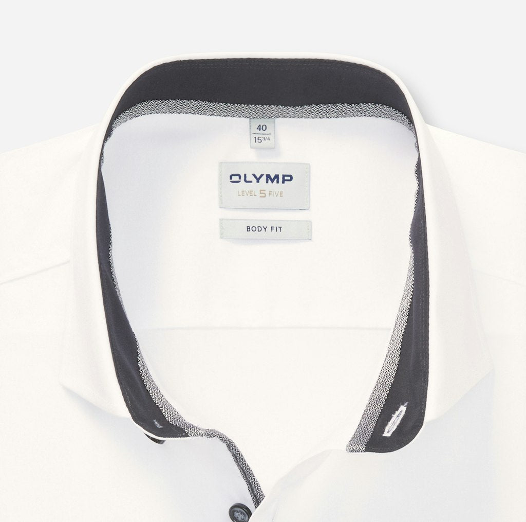 Olymp Herren Hemden lang Anthrazit
