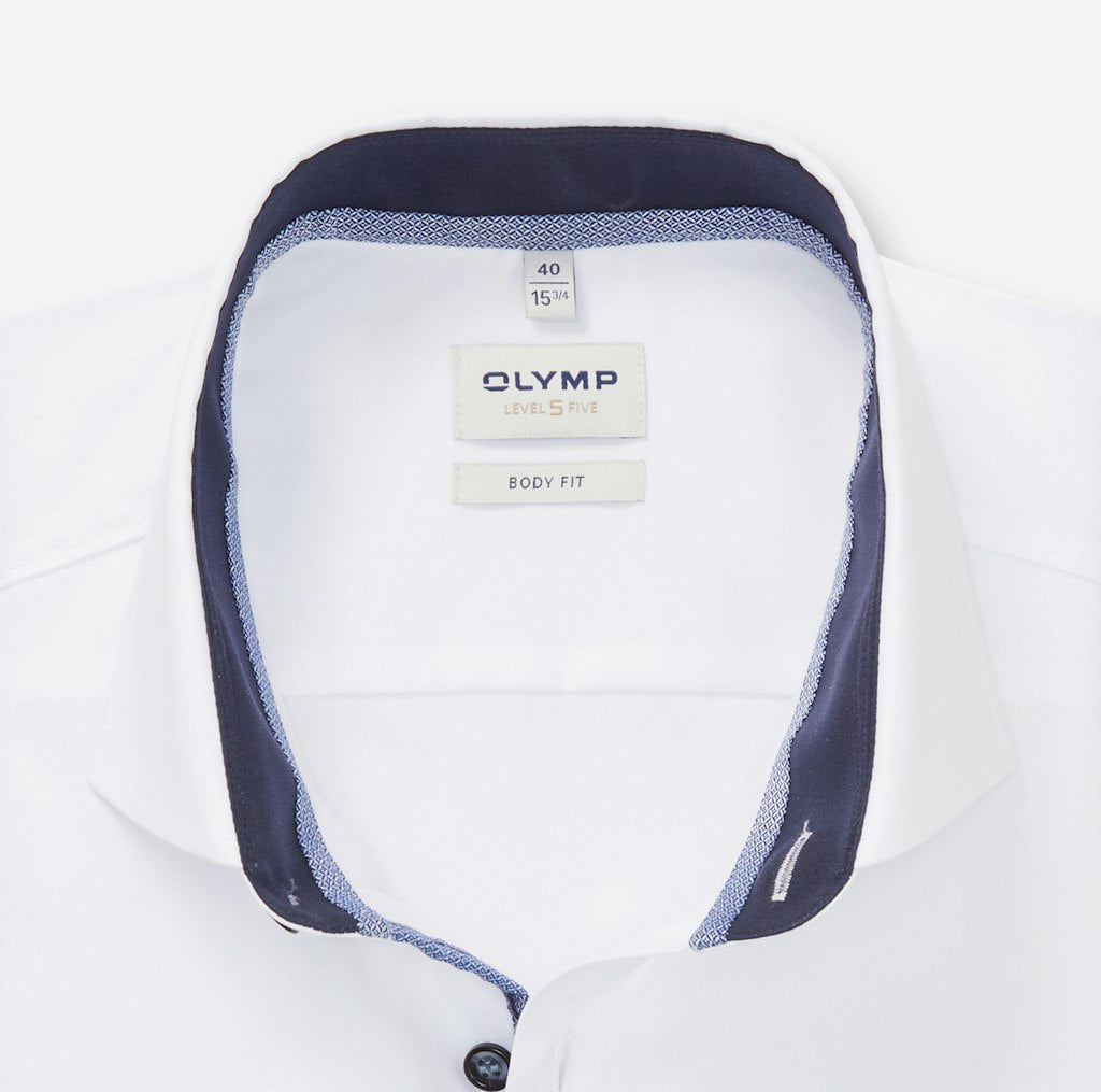 Olymp Herren Hemden lang Weiss