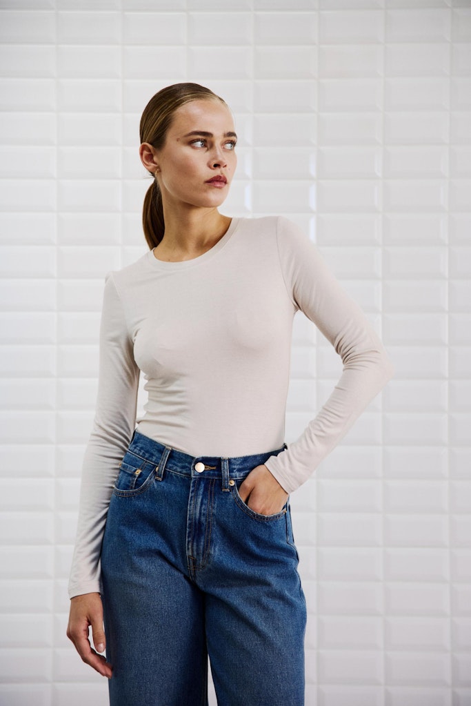 Withblack Damen T-Shirts Cloud White