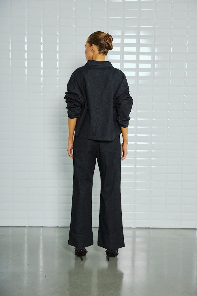 Withblack Damen Rock Blackwash