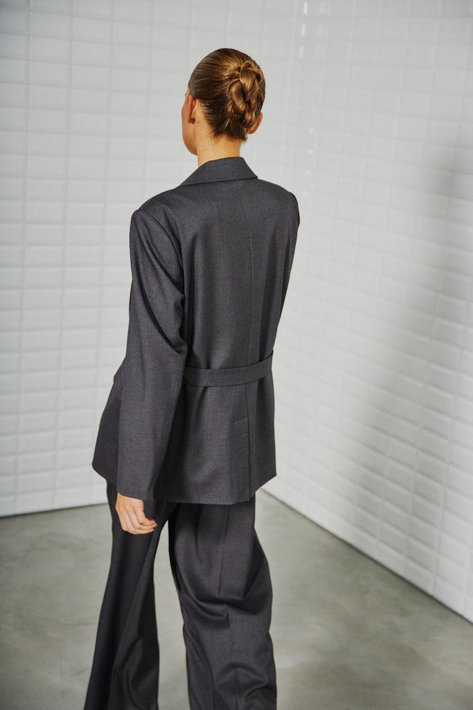 Withblack Damen Hosen Night Grey