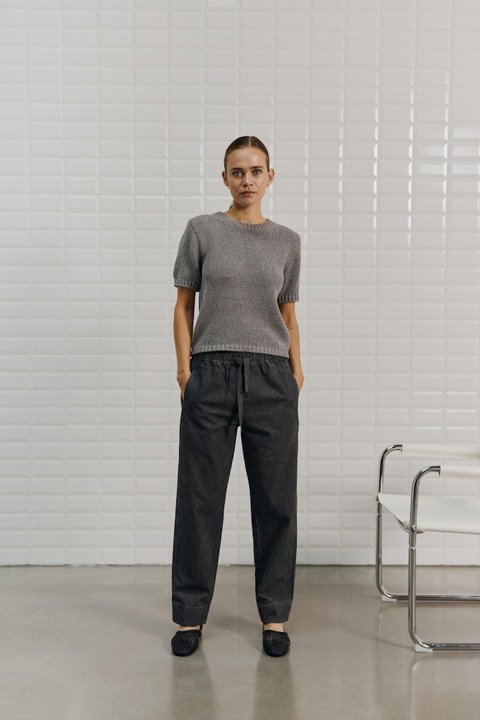 Withblack Damen Sweatshirts Midgrey Me
