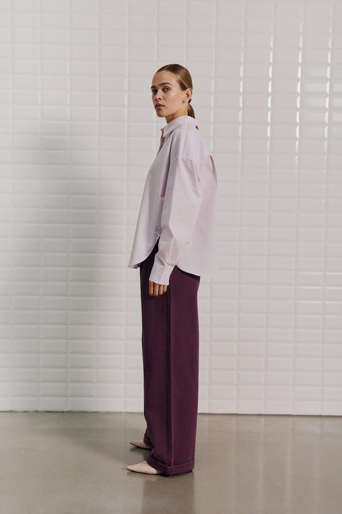 Withblack Damen Tops Lavender S