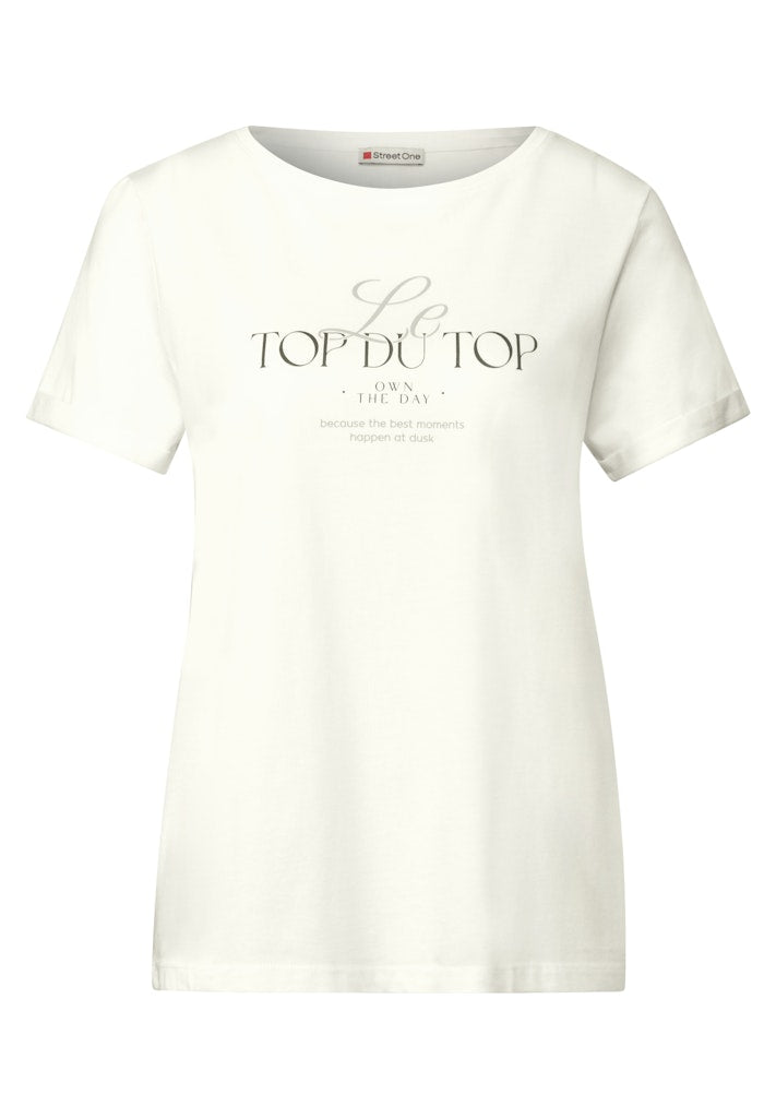 Street One Damen T-Shirts Off White