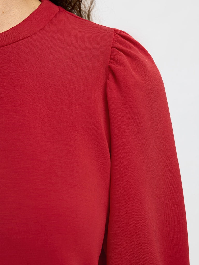 Selected Femme Damen Blusen Equestrian Red