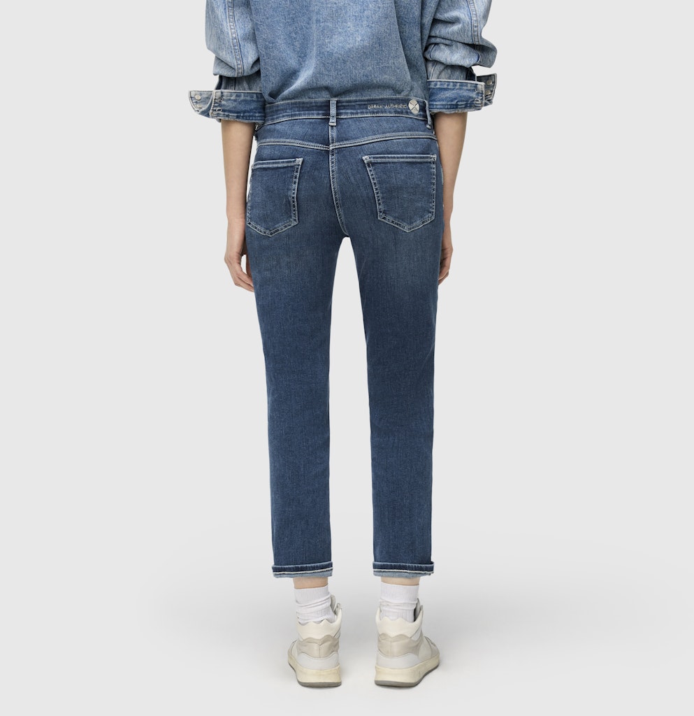 Mac Damen Jeans Blue Moon Basic