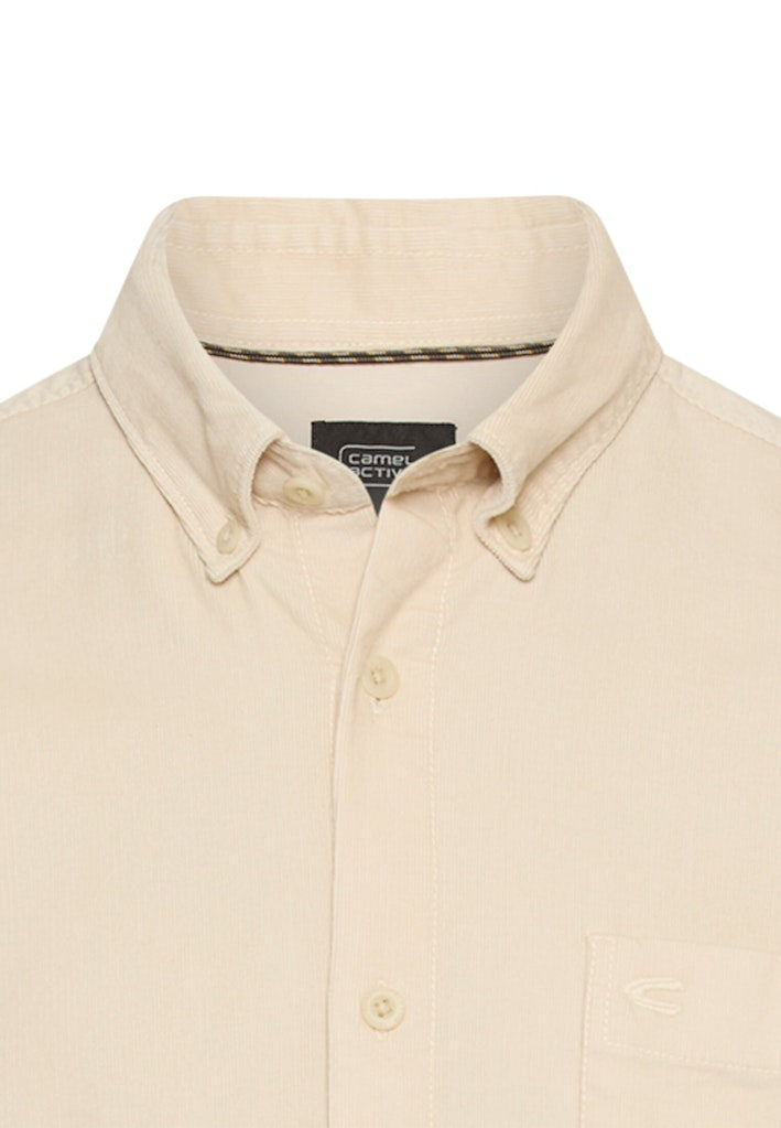 Camel active Herren Hemden Oatmeal