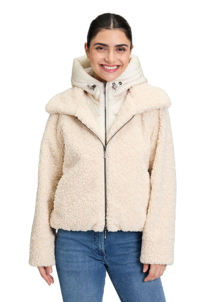 Amber & June Damen Jacken Pearl Crea