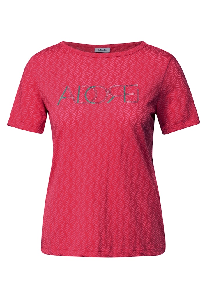 Cecil Damen T-Shirts Glazed Ap