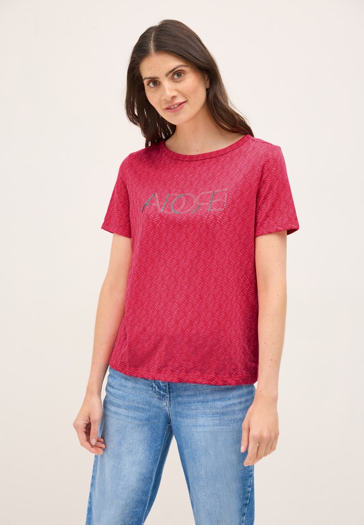 Cecil Damen T-Shirts Glazed Ap