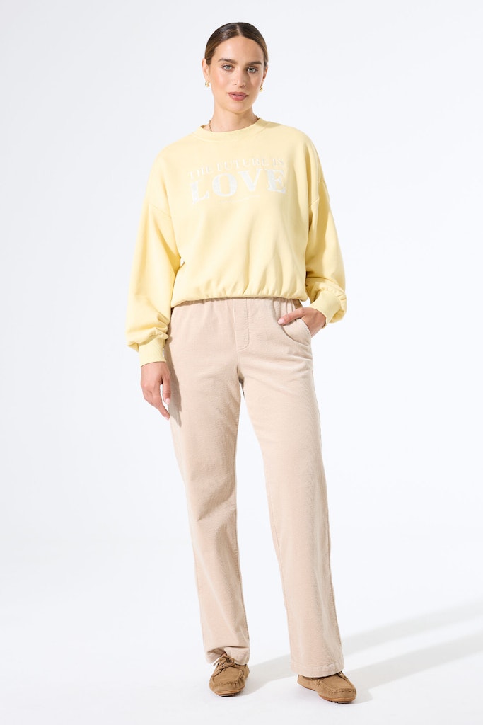 Garcia Damen Sweatshirts Mellow Yellow