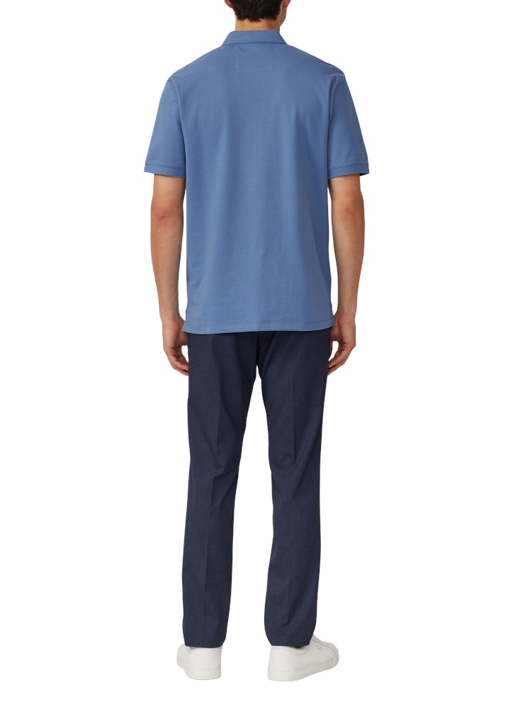 S. Oliver black Herren Polo-Shirts Blue