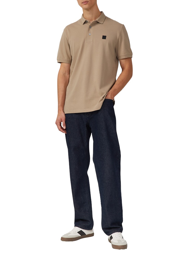 S. Oliver black Herren Polo-Shirts Brown