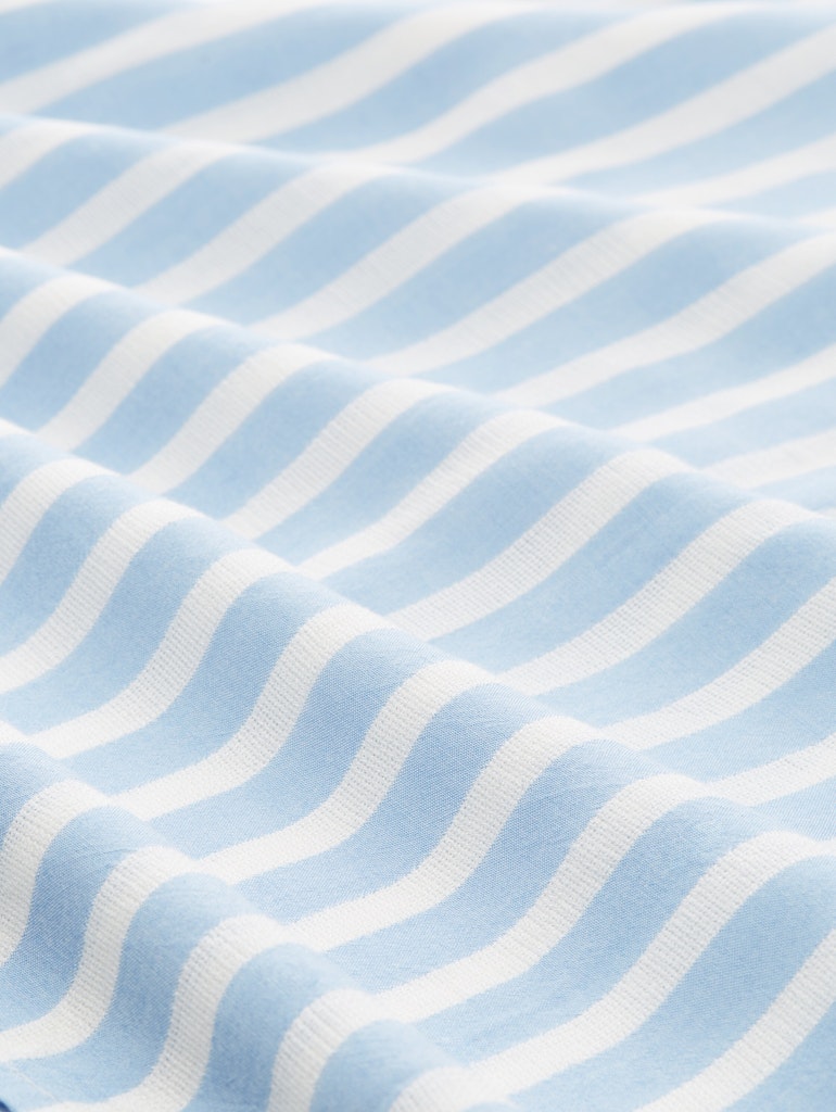 Tom Tailor Damen Blusen Offwhite Blue V