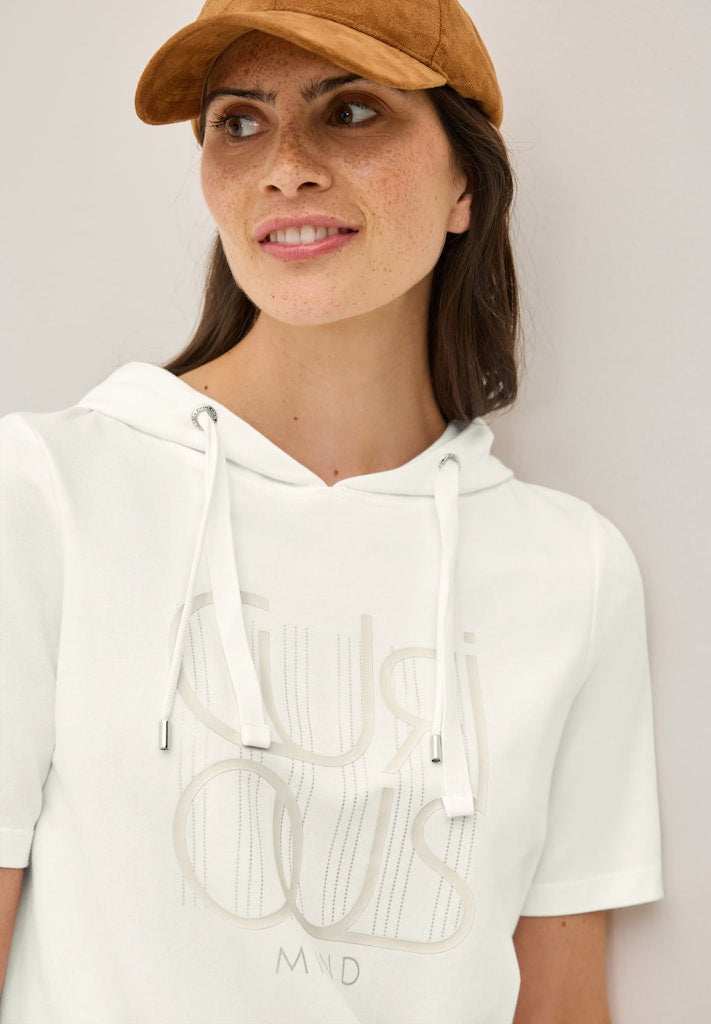 Cecil Damen T-Shirts Vanilla W