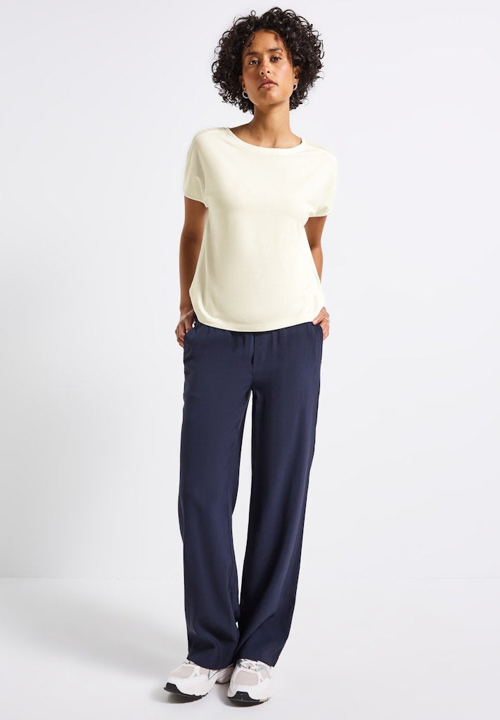 Street One Damen T-Shirts Off White