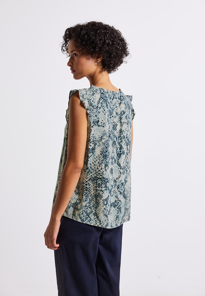 Street One Damen Blusen Arona Blu