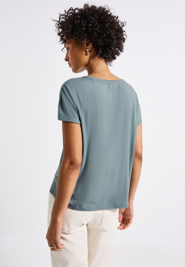 Street One Damen T-Shirts Arona Blu