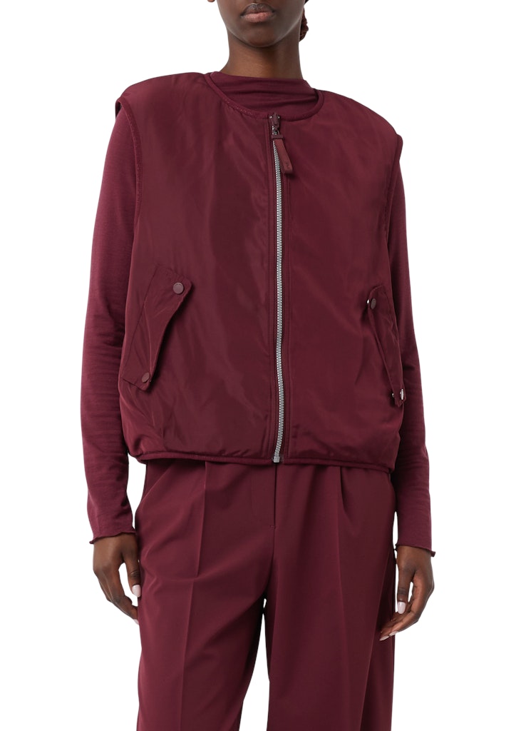 Comma CI Damen Outdoorwesten Lilac/Pink