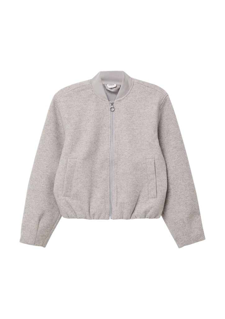 S. Oliver Mädchen Jacken Grey/Black