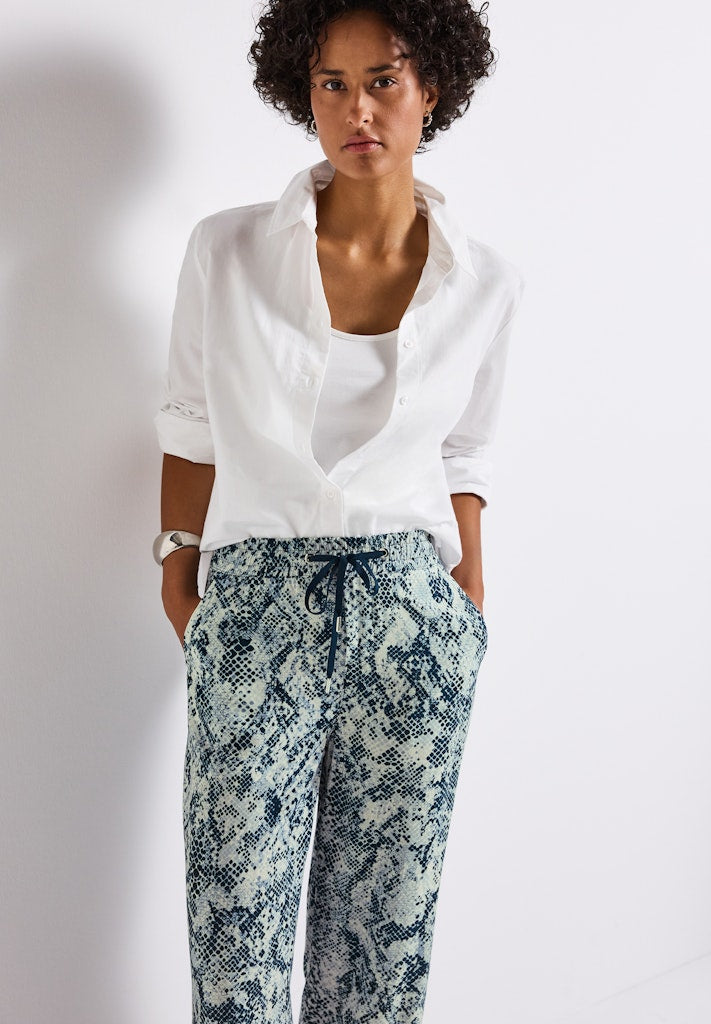 Street One Damen Hosen  Arona Blu