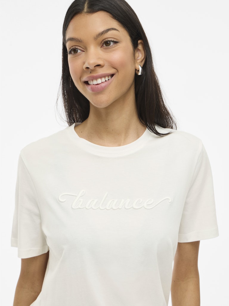 Vila Damen T-Shirts Snow White