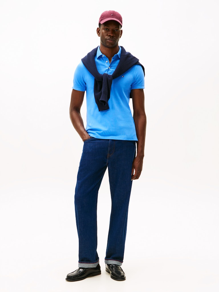 Tommy Hilfiger Herren Polo-Shirts C Blue