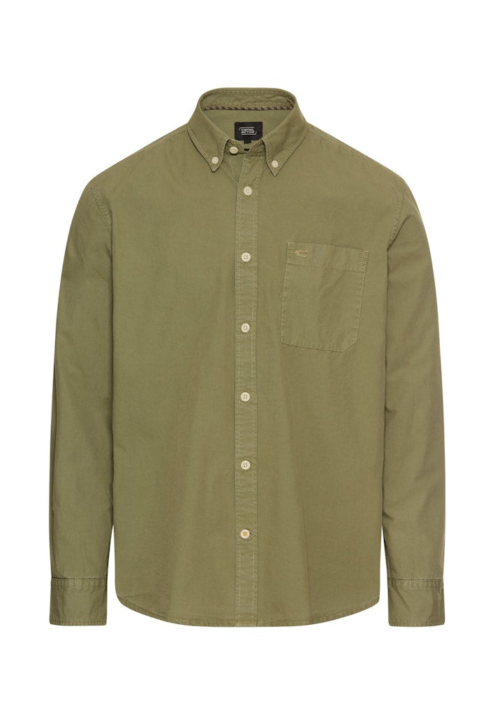 Camel active Herren Hemden Dusty Khaki