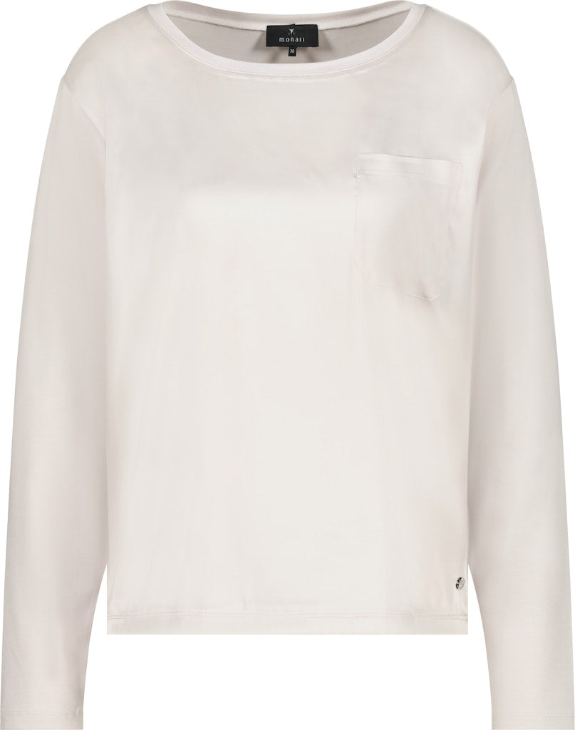 Monari Damen T-Shirts Oat Milk