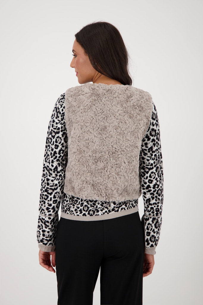 Monari Damen Outdoorwesten Greige
