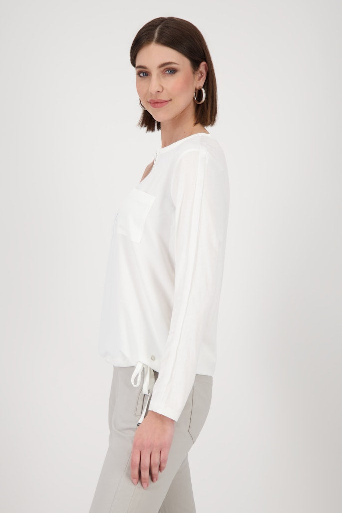 Monari Damen T-Shirts Off-White