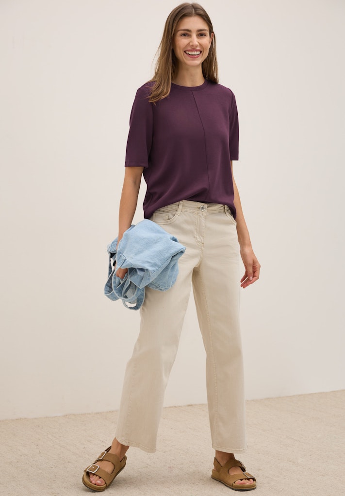 Cecil Damen Pullover Mulberry