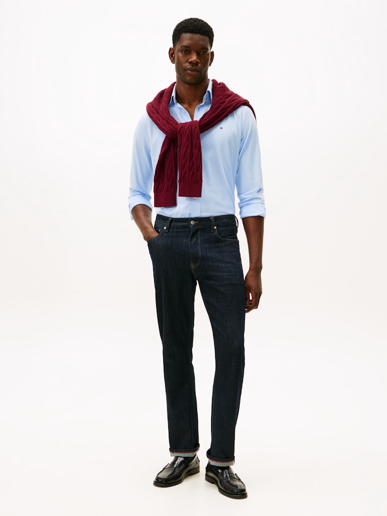 Tommy Hilfiger Herren Hemden Cq Blue