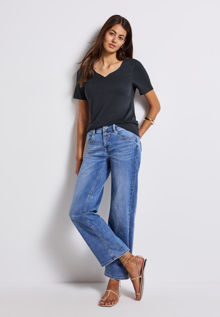 Street One Damen T-Shirts Deepwater